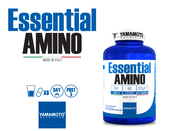 YAMAMOTO ESSENTIAL AMINO 240 CAPS