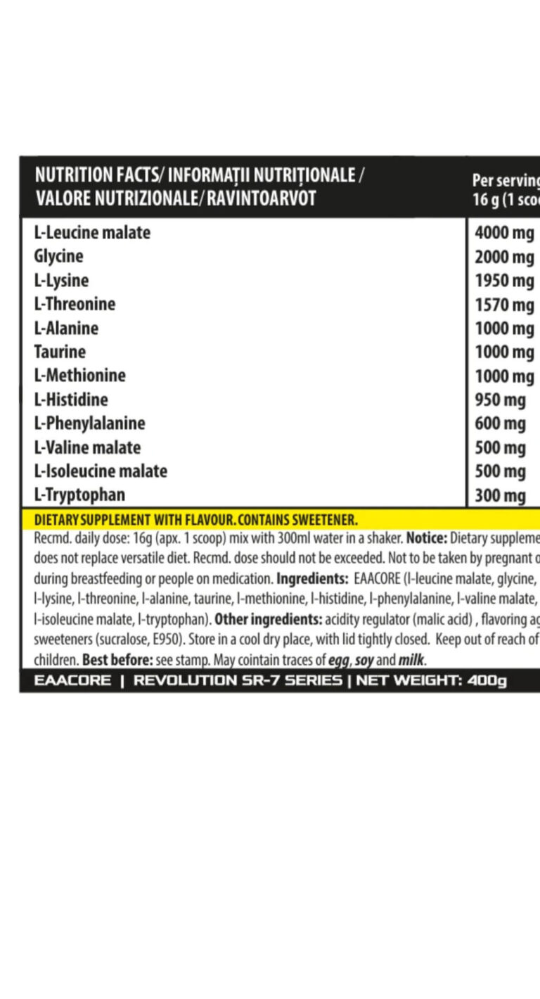 GENIUS-EAA-AMINOKISELINE